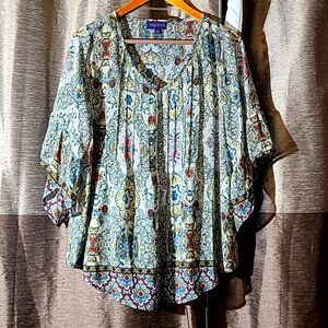 Beautiful multicolored tunic